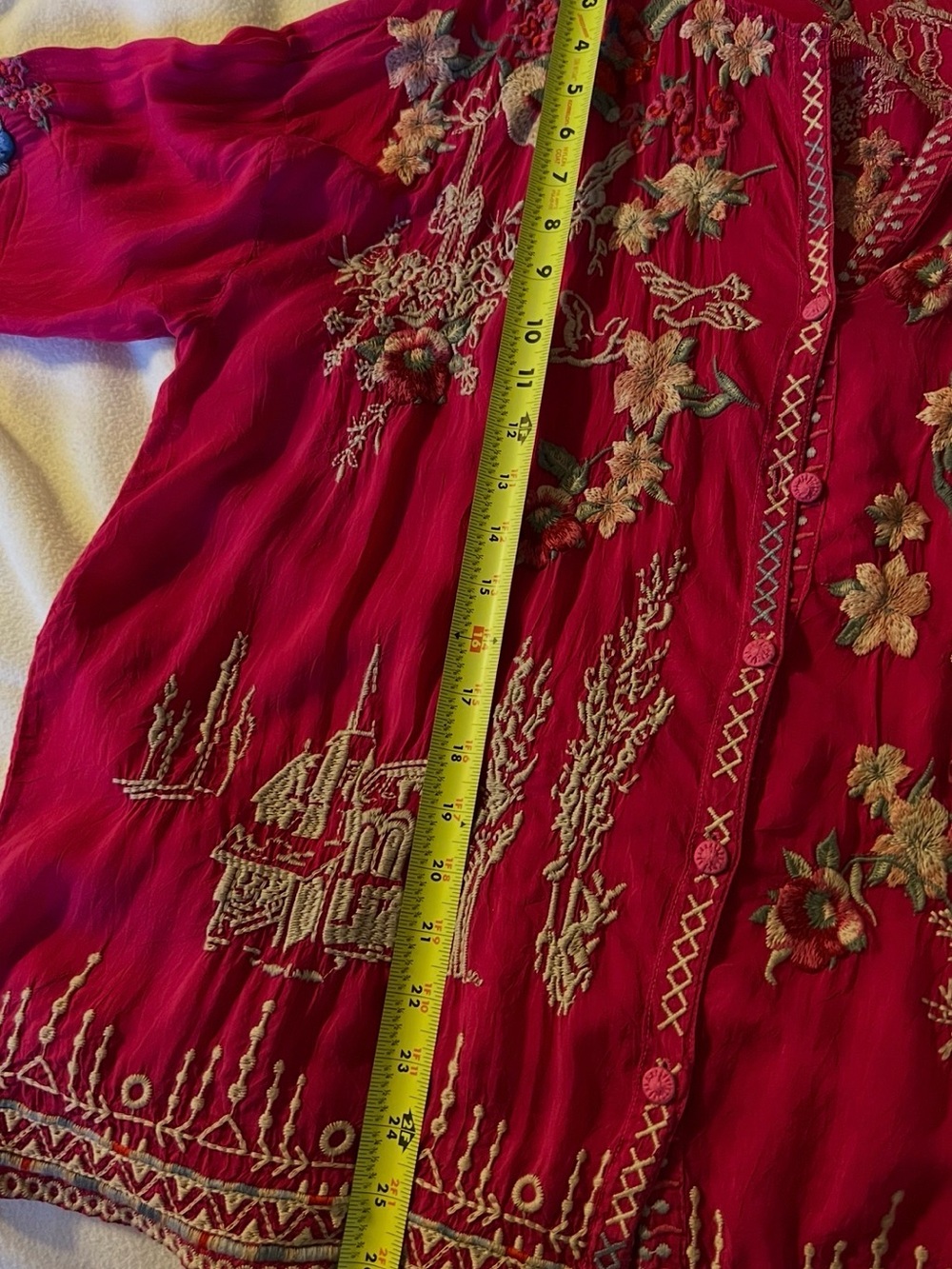 Johnny Was Elias Blouse Size Med - Picture 8 of 10